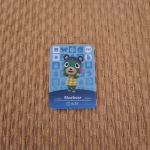 Animal Crossing Bluebear Amiibo